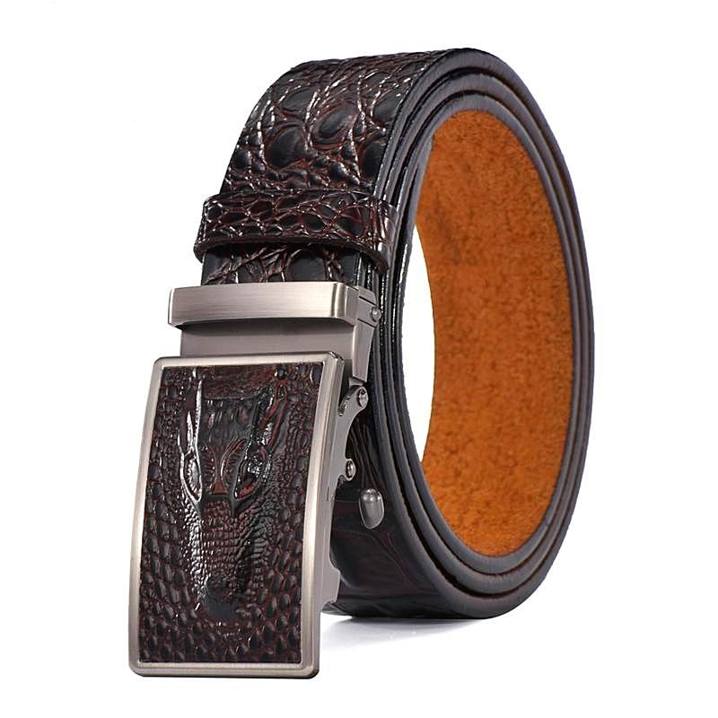 Luxury Leather Buckle Belt