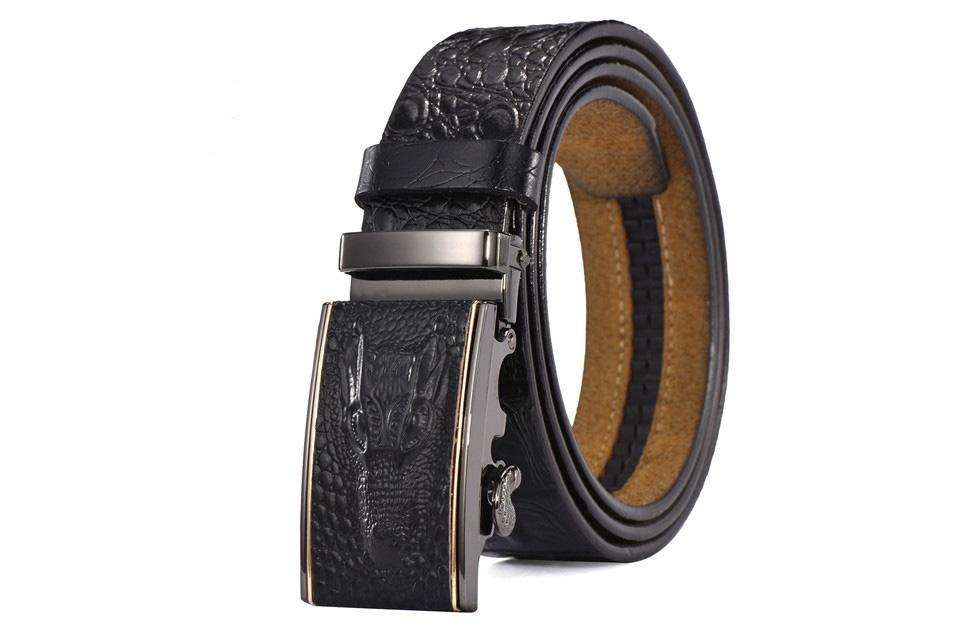 Luxury Leather Buckle Belt
