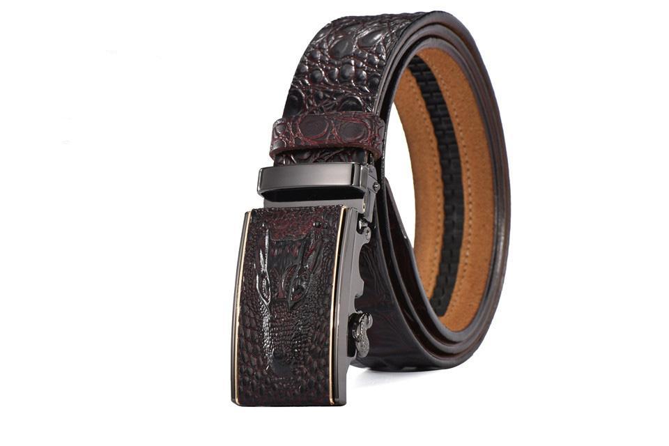 Luxury Leather Buckle Belt