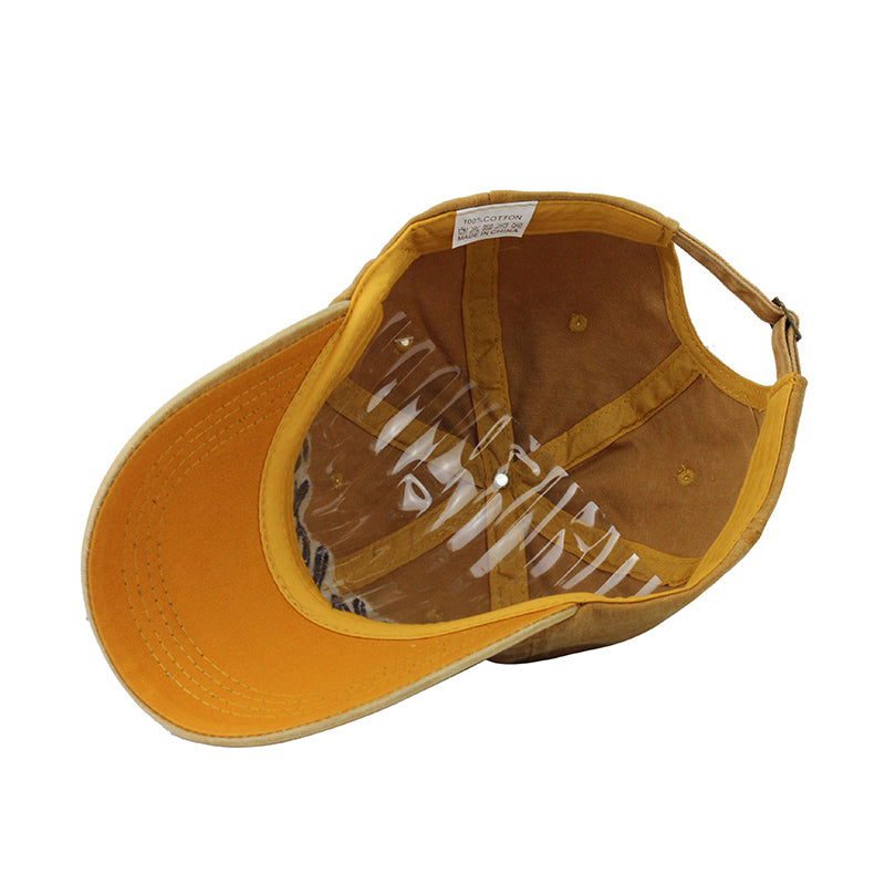 Washed Denim Baseball Cap