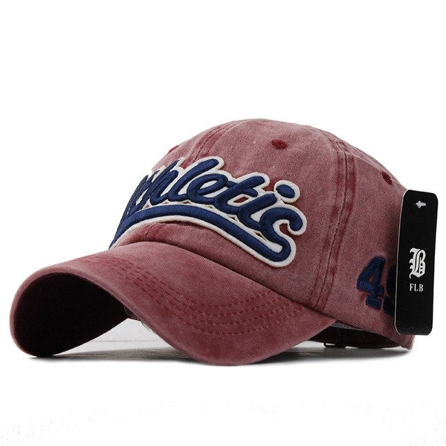 Washed Denim Baseball Cap