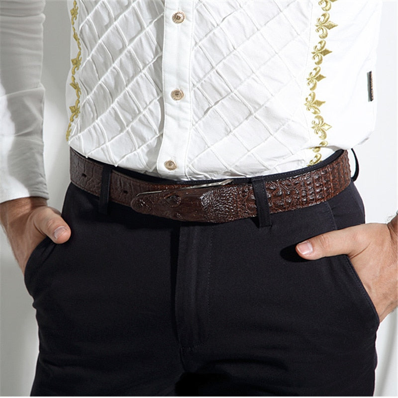 Luxury Buckle Leather Belt
