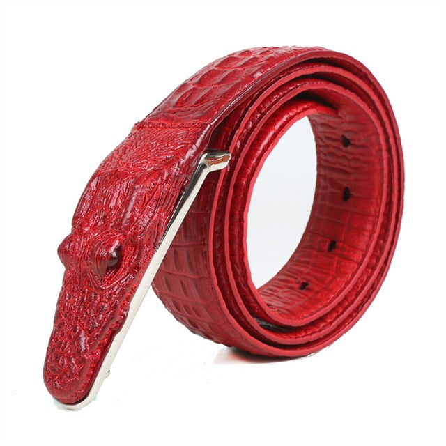 Luxury Buckle Leather Belt
