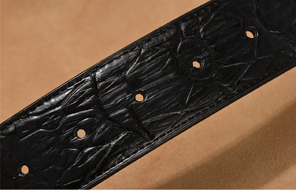 Luxury Pegasus Leather Belt