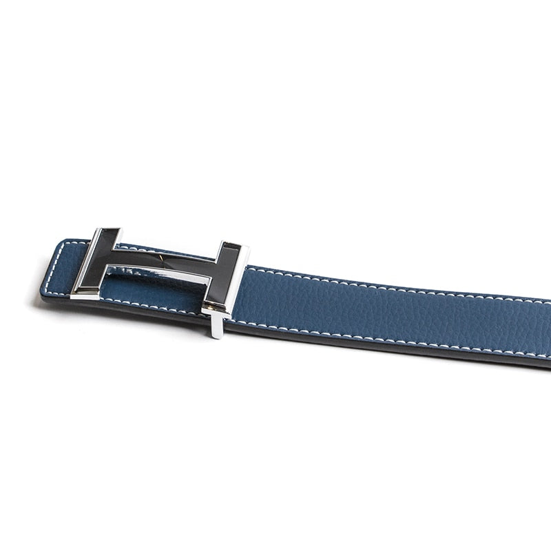 Grande H Leather Belt