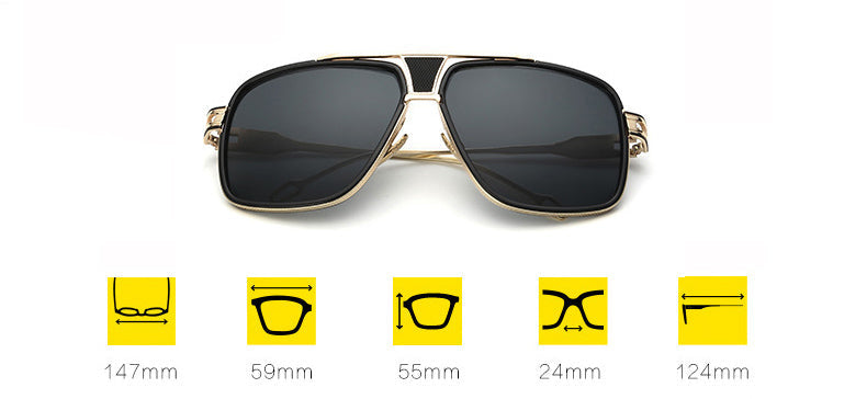 Grandmaster Square Sunglasses