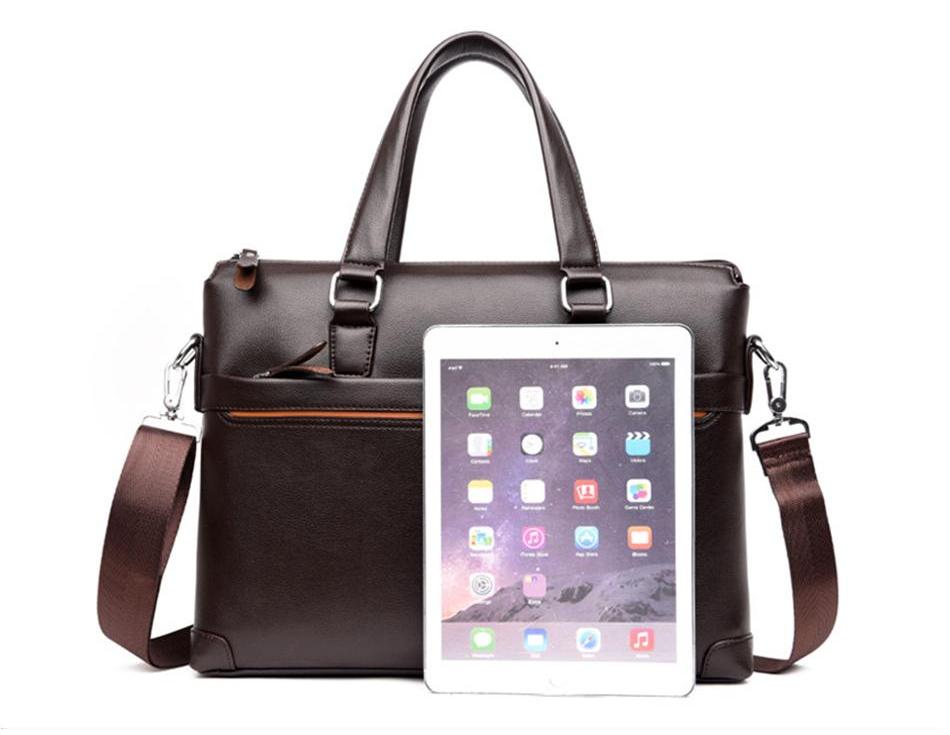 Premium Leather Modern Briefcase & Wallet - 2 Colors – Loczu