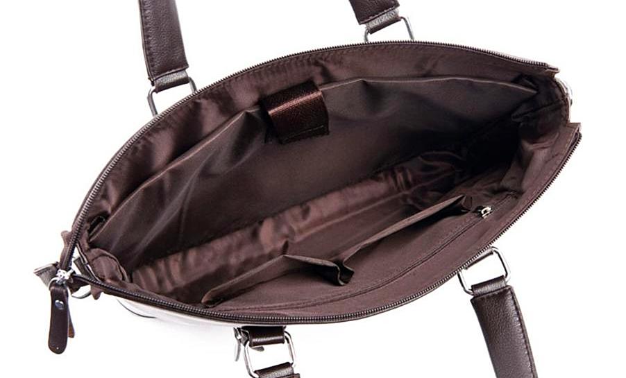 Premium Leather Modern Briefcase & Wallet - 2 Colors – Loczu