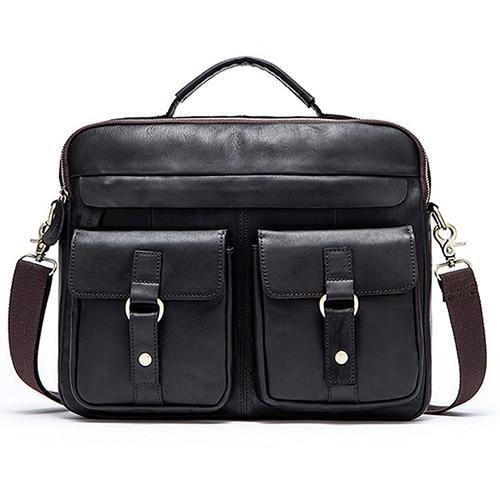 Premium Genuine Leather Briefcase - 11 Different Colors – Loczu