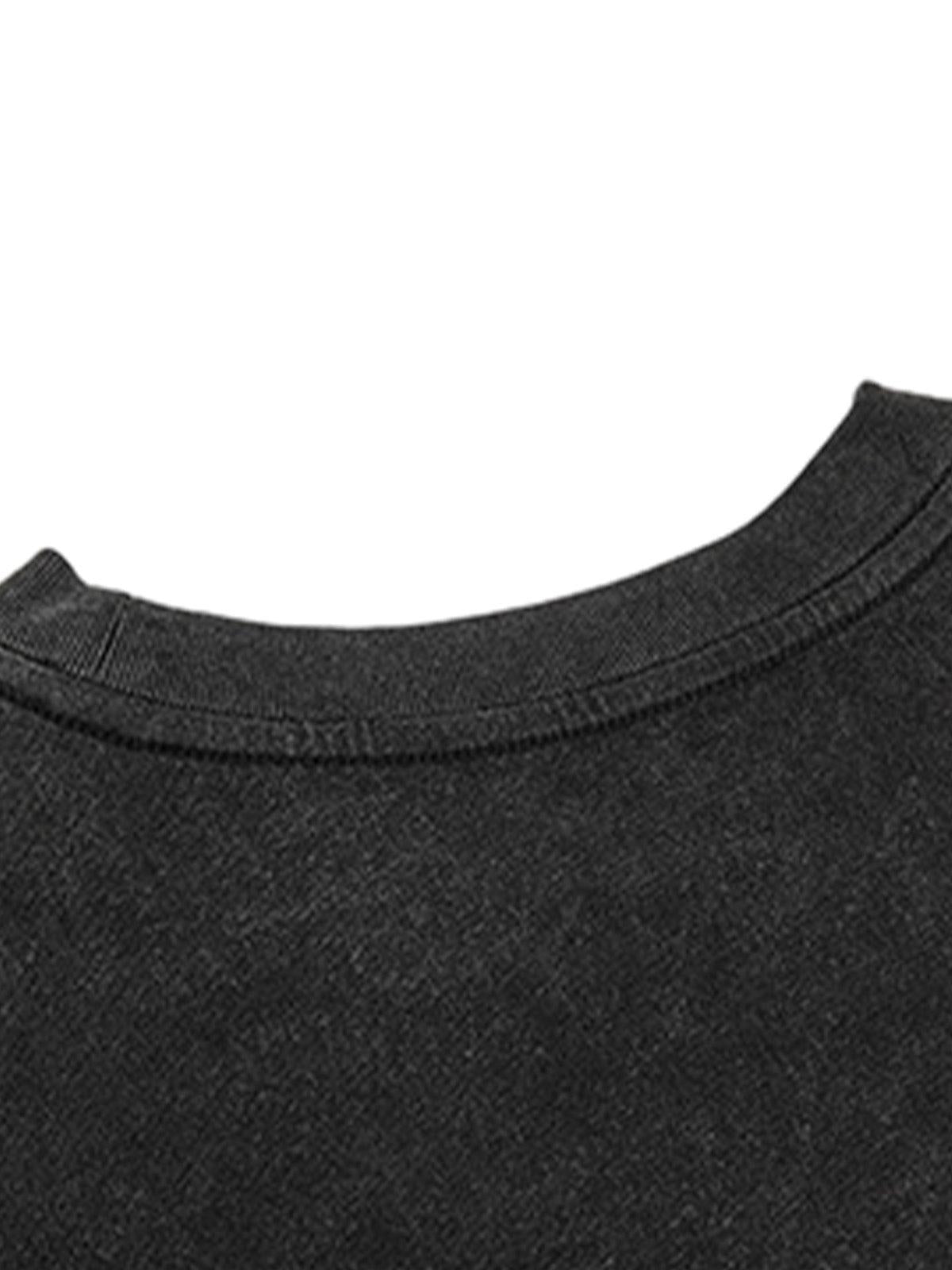 Protrait Graffiti Crew Neck T-Shirt