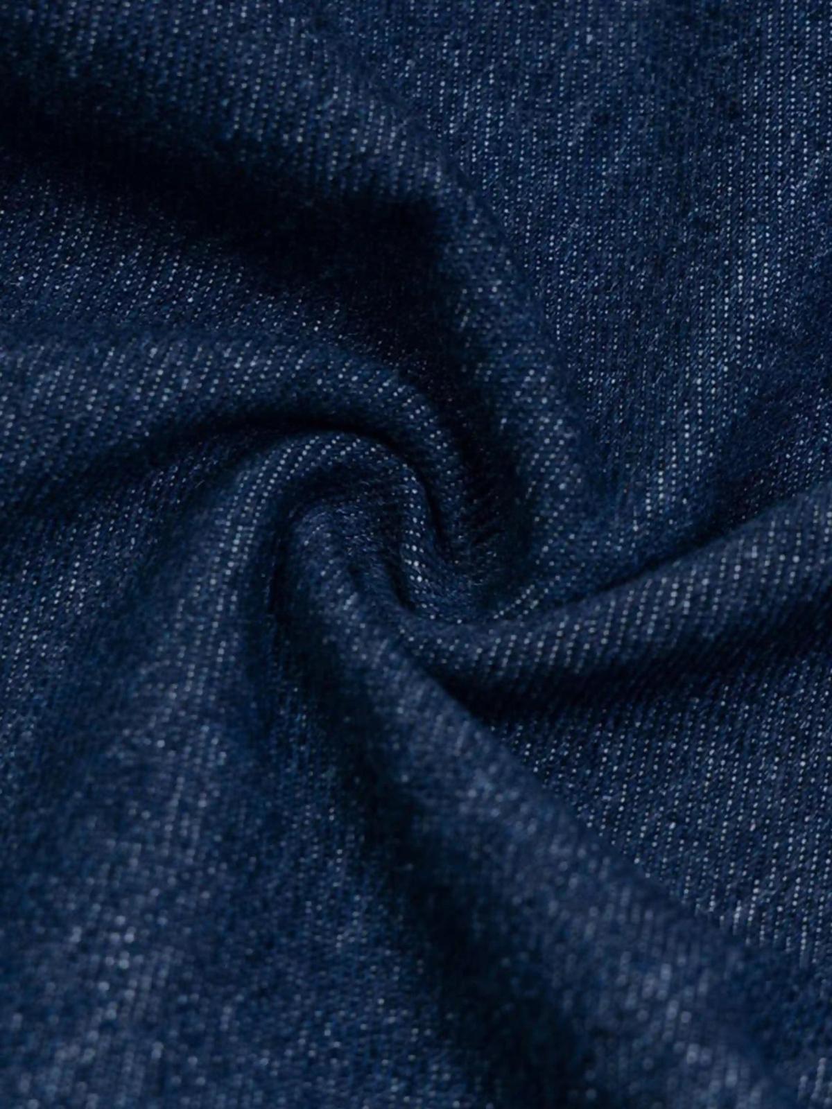 Puppy Embroidered Jeans
