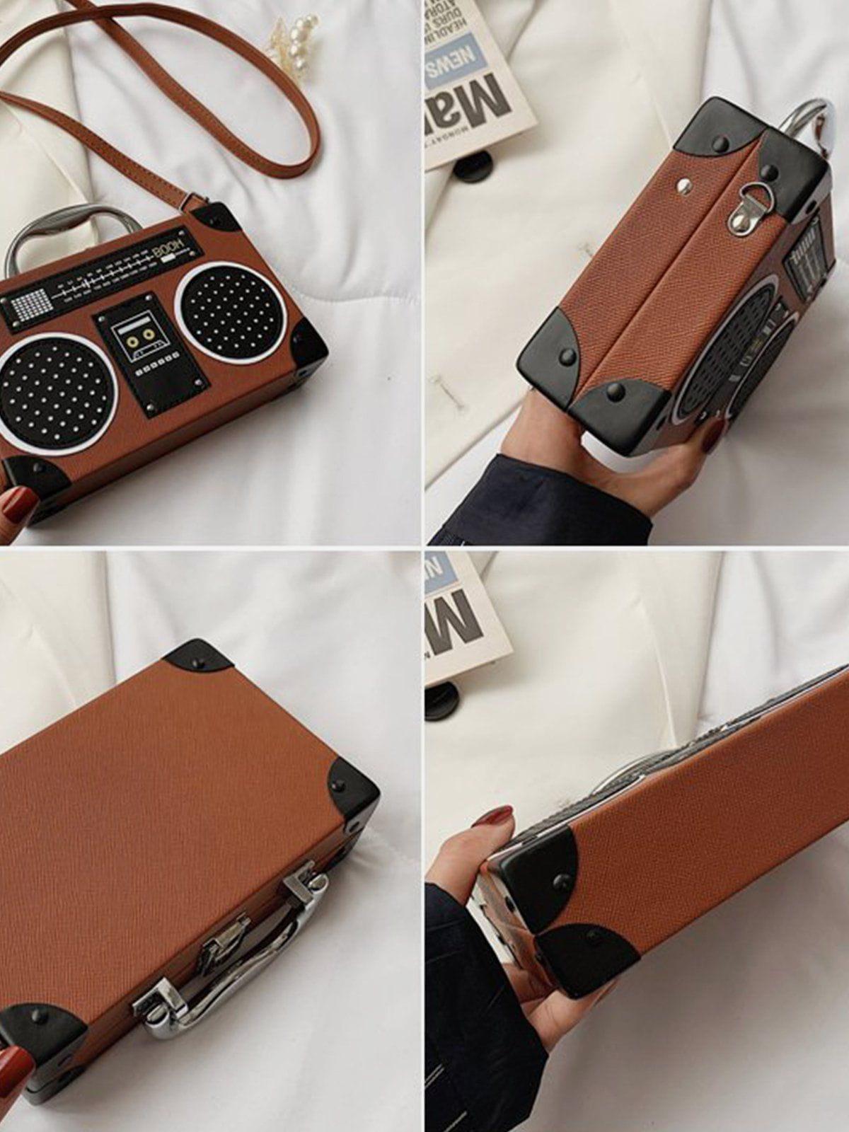 Radio Style Crossbody Bag