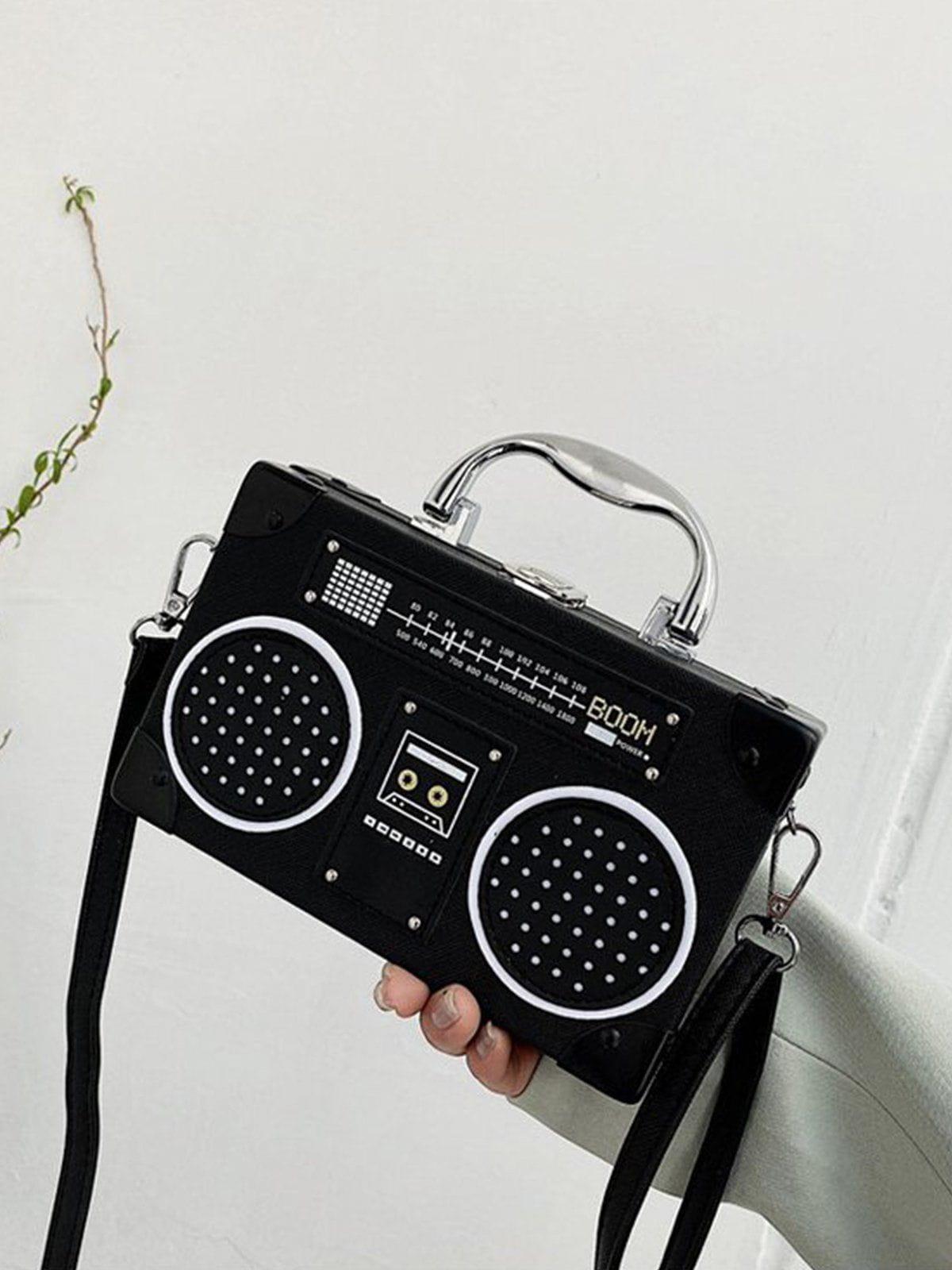Radio Style Crossbody Bag