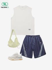 Reflective Stripe Training Shorts