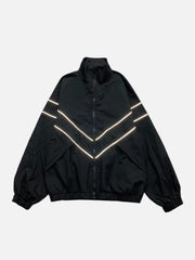 Reflective Striped Jacket