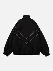 Reflective Striped Jacket