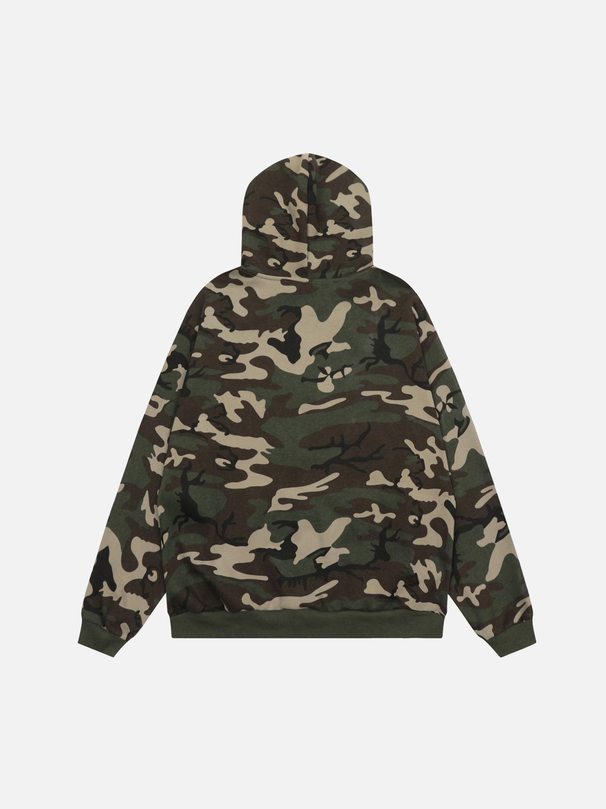 Retro Camo Hoodie