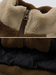 Retro Furry Fleece Jacket