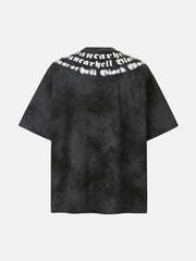 Retro Gradient Crew Neck Shirt