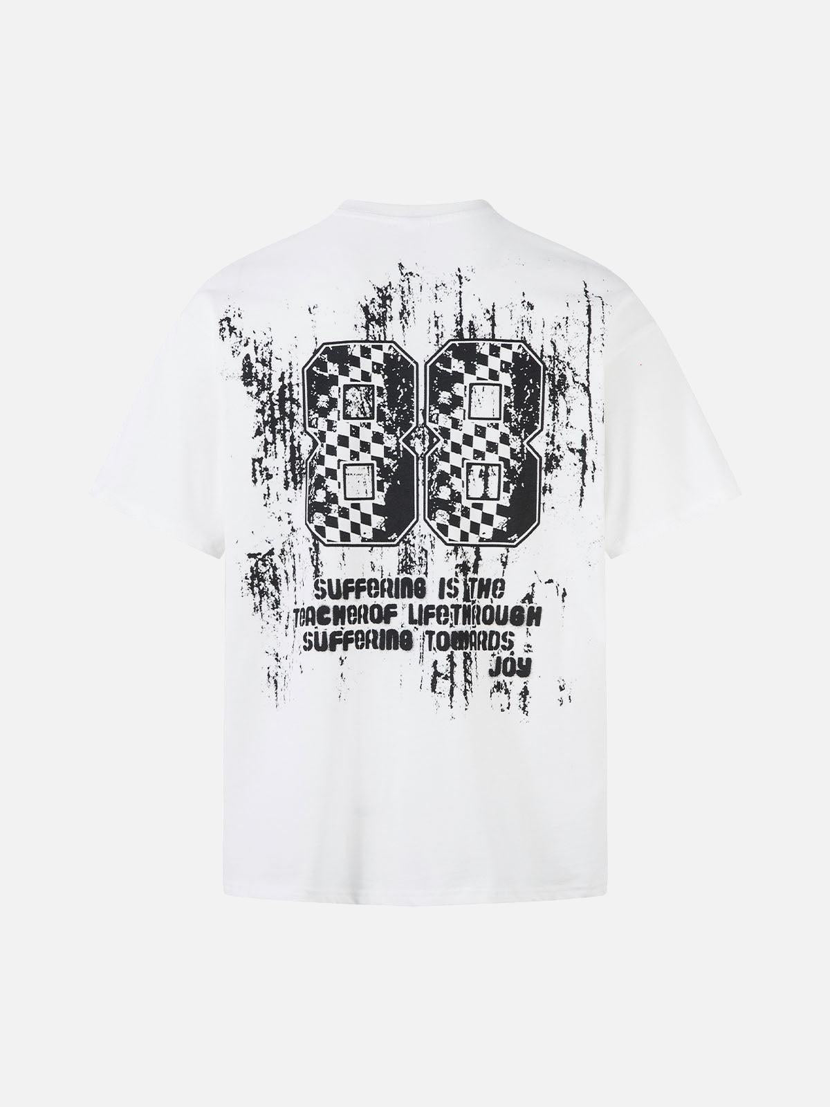 Retro Graffiti Lettering T-Shirt