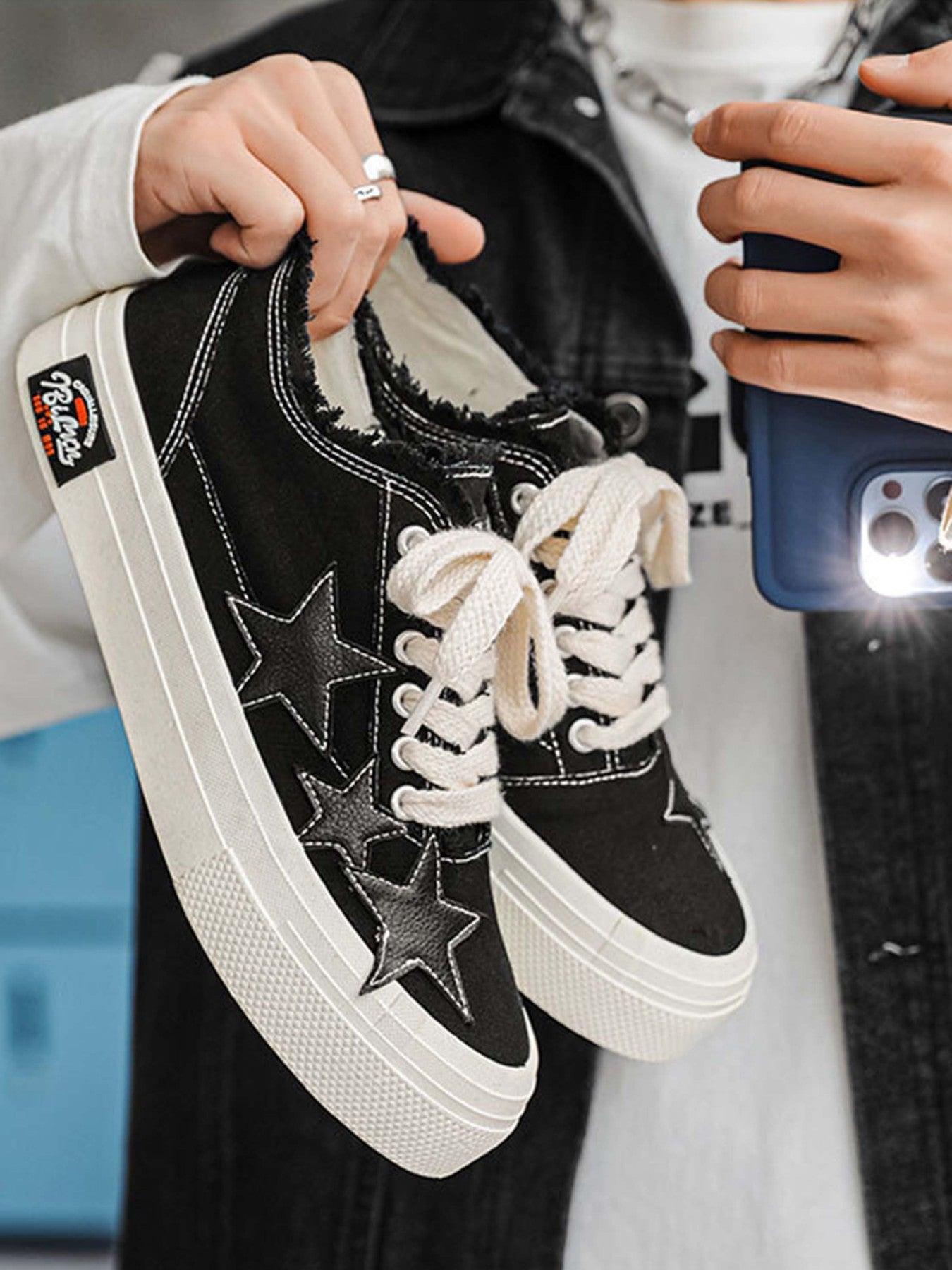 Retro Star Canvas Shoes