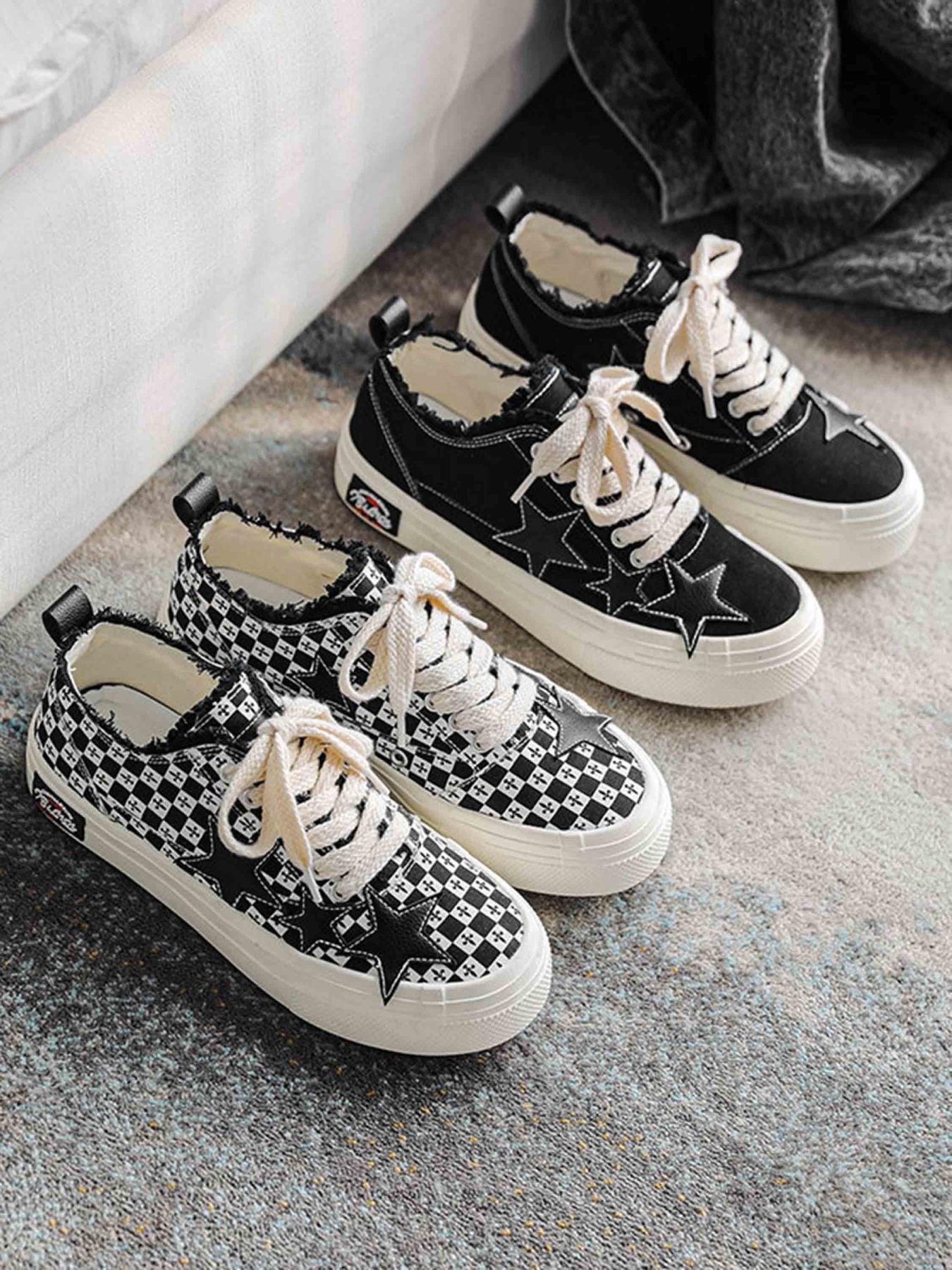 Retro Star Canvas Shoes