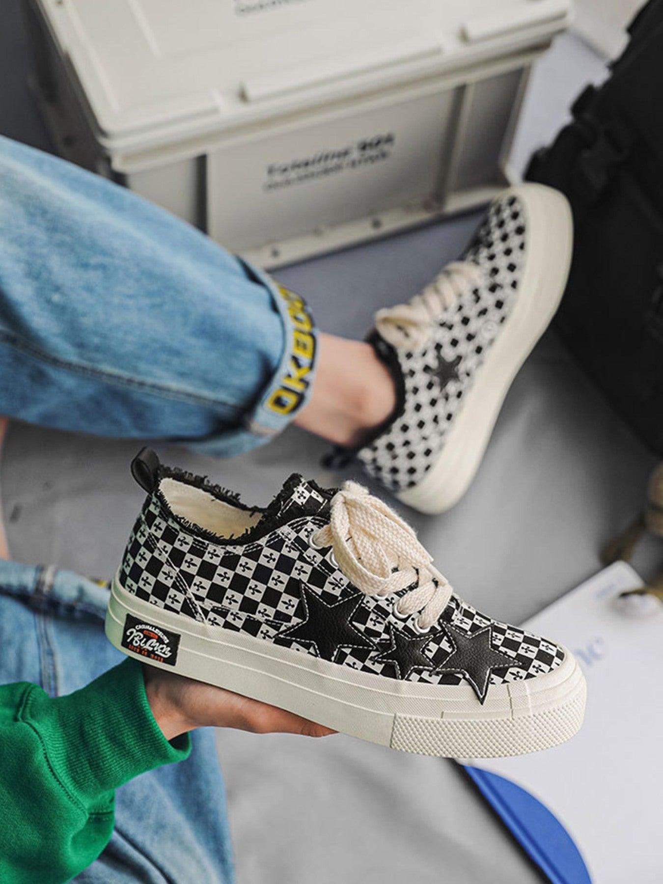 Retro Star Canvas Shoes