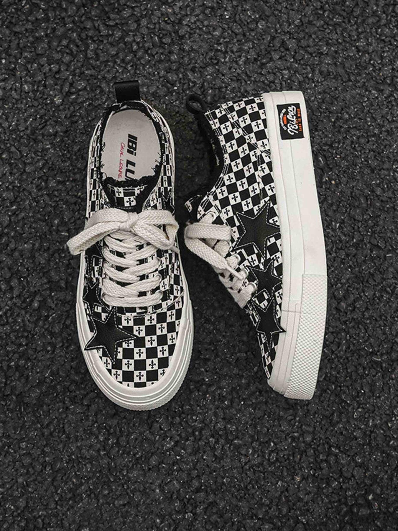 Retro Star Canvas Shoes