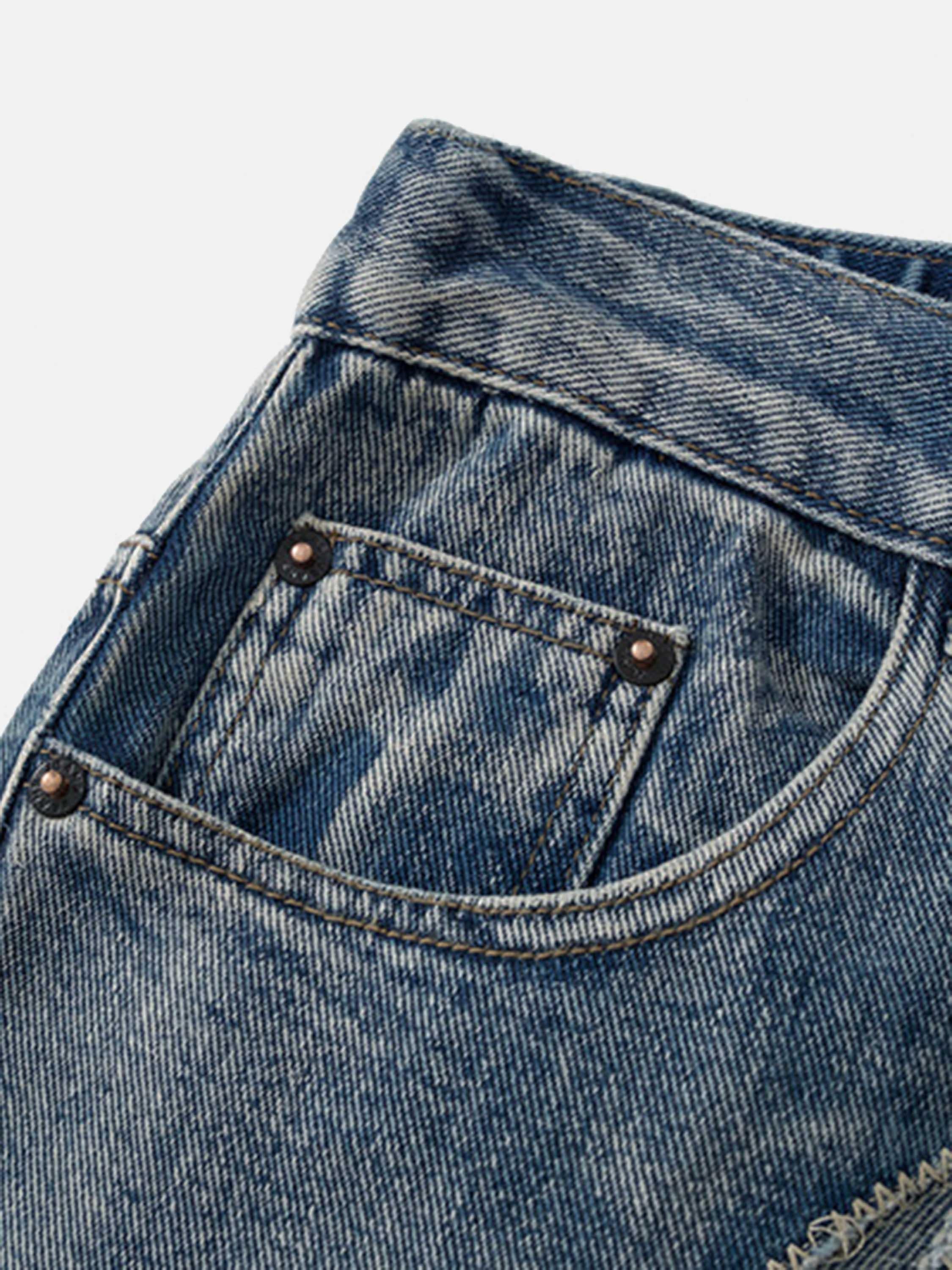 Retro Straight Casual Jeans