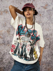 Retro Street GLESA Graphic T-Shirt