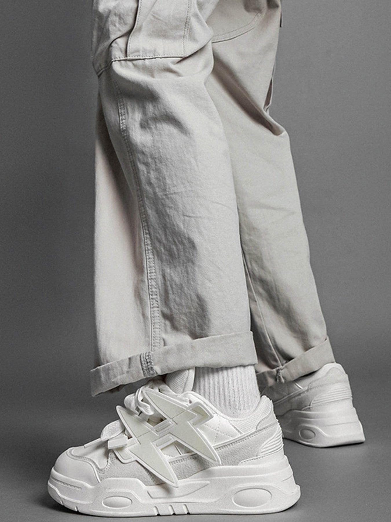 Retro Thick-Soled Board Shoes