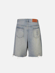 Rhinestone Application Jorts
