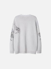 Ripped Knit Sweater
