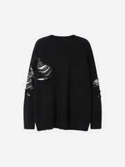 Ripped Knit Sweater