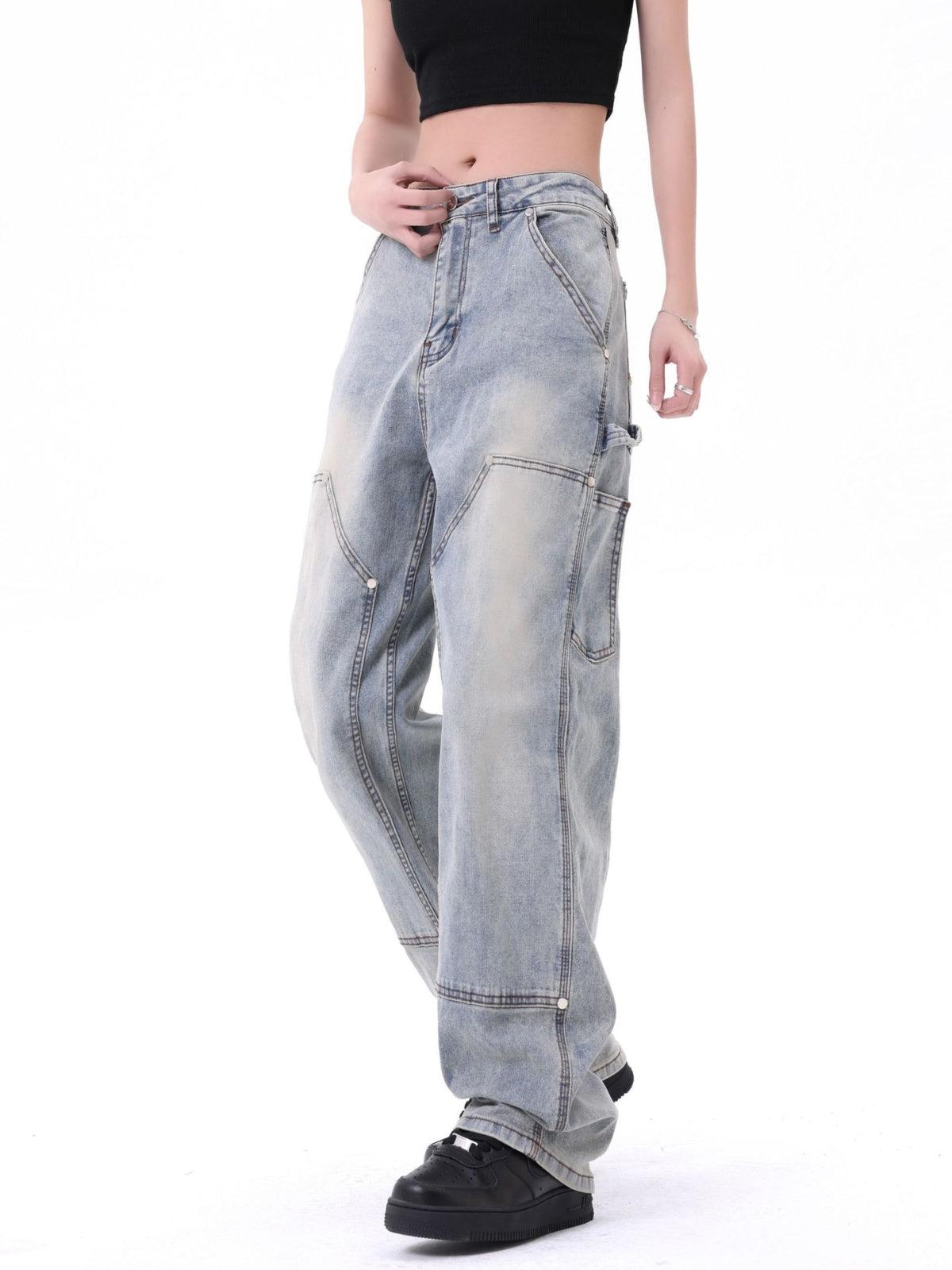 Rivet Pocket Jeans