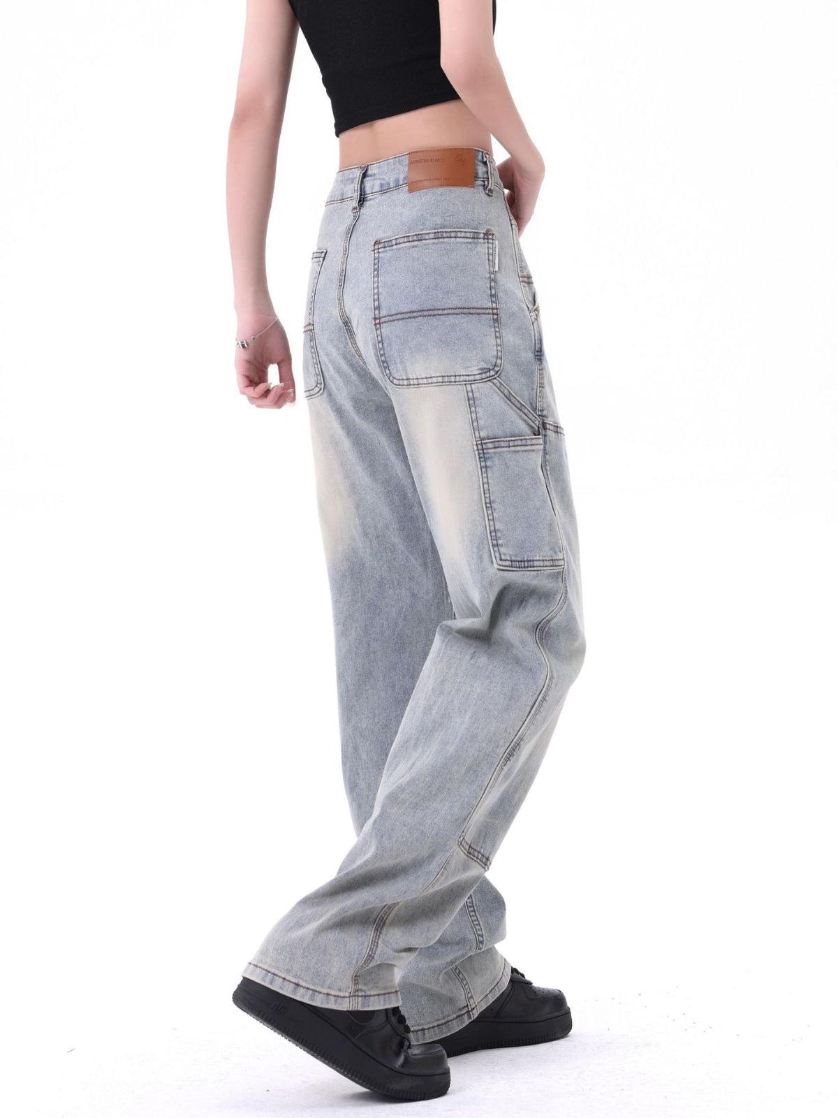 Rivet Pocket Jeans