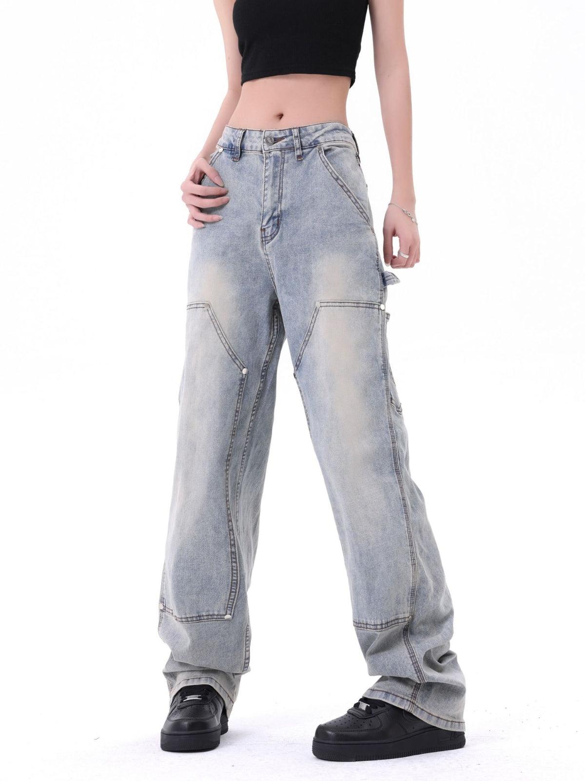 Rivet Pocket Jeans