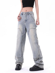 Rivet Pocket Jeans