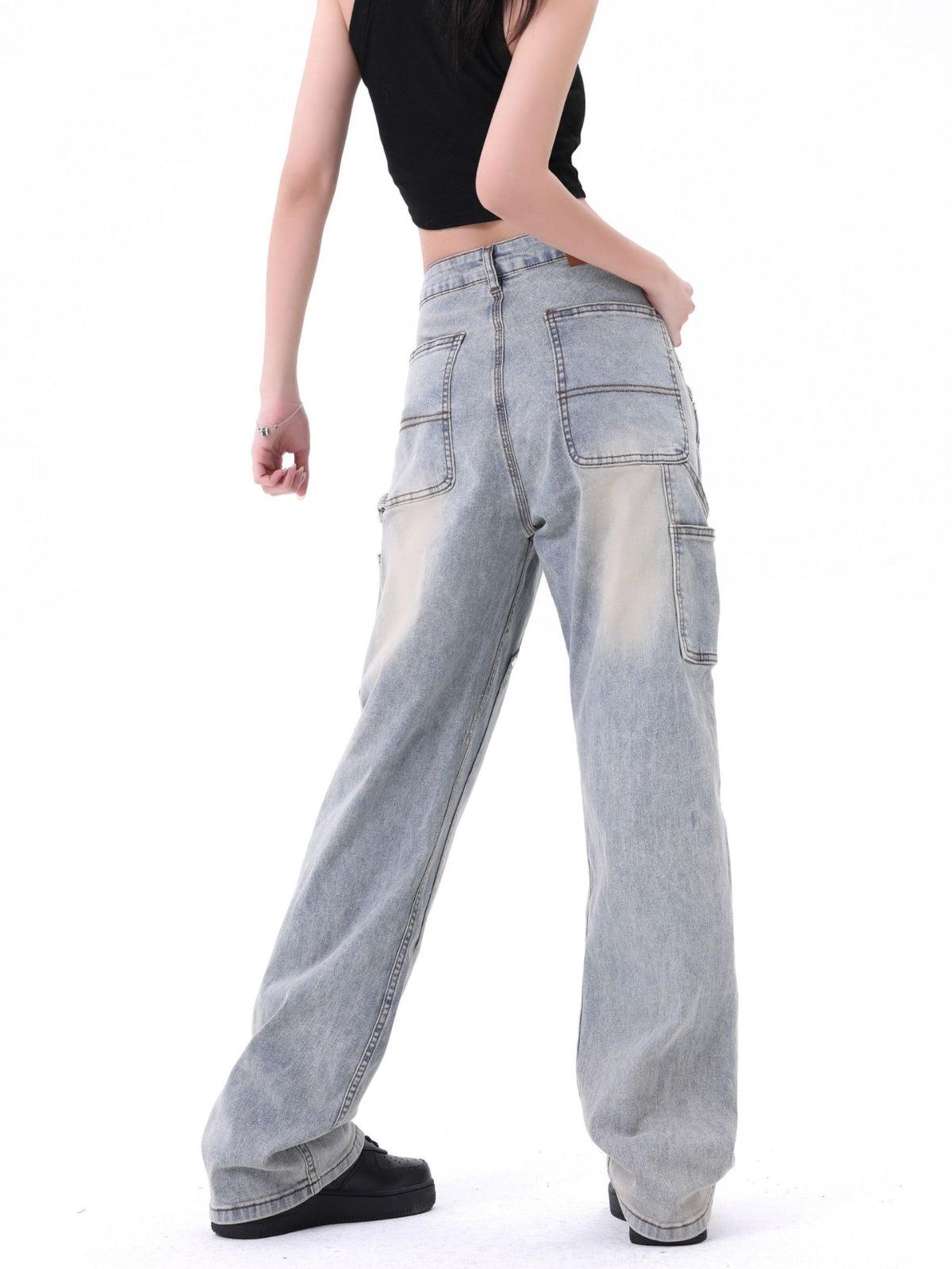 Rivet Pocket Jeans