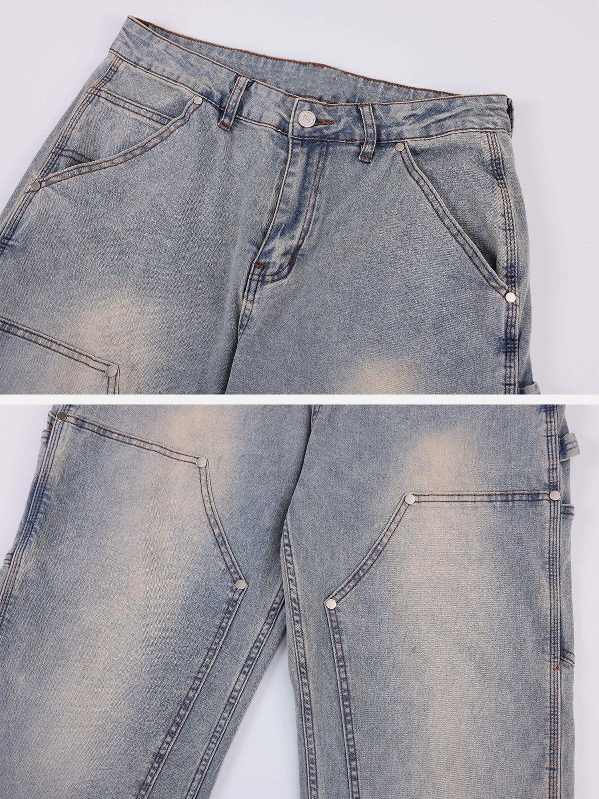 Rivet Pocket Jeans