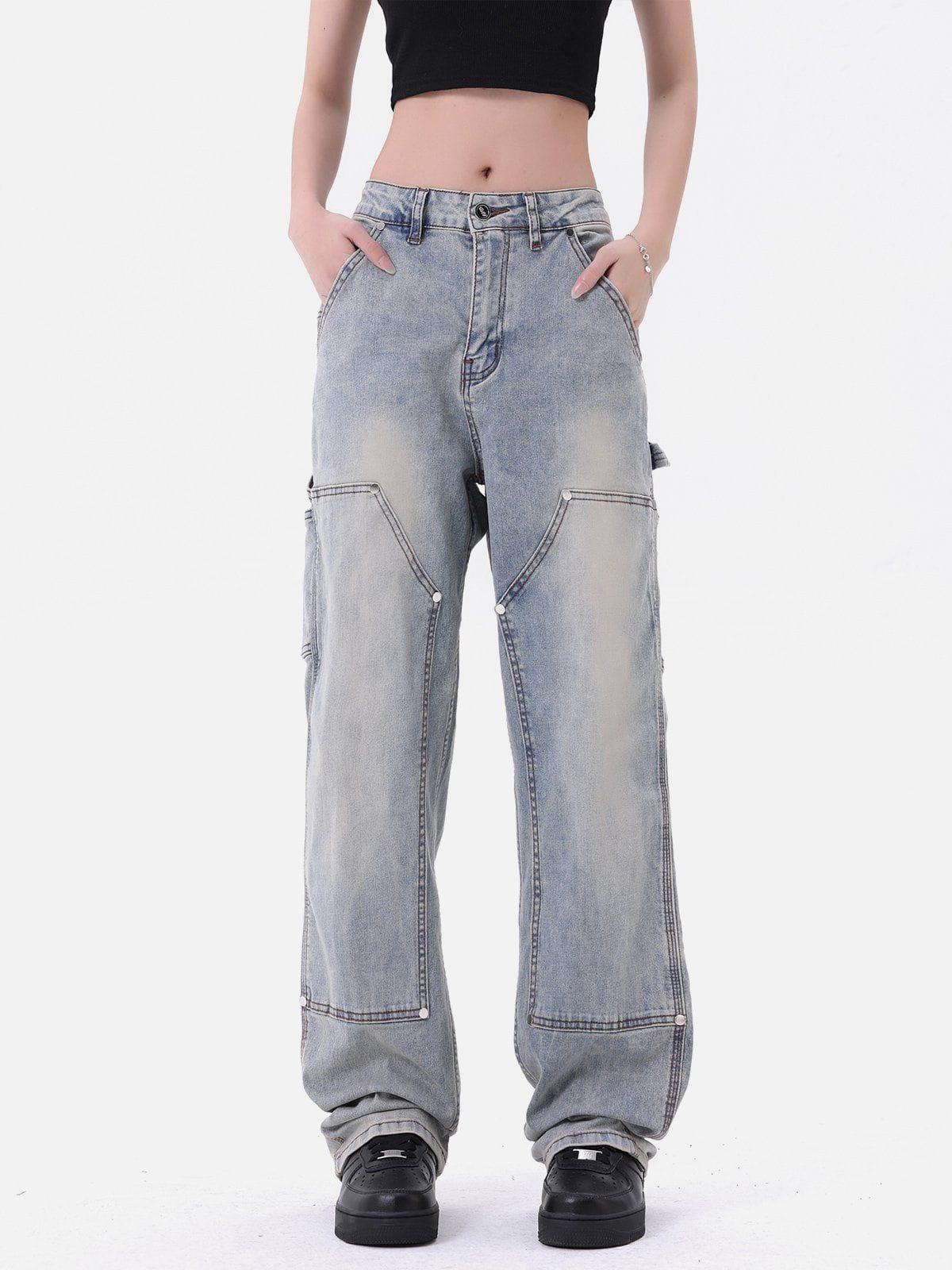 Rivet Pocket Jeans