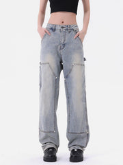 Rivet Pocket Jeans