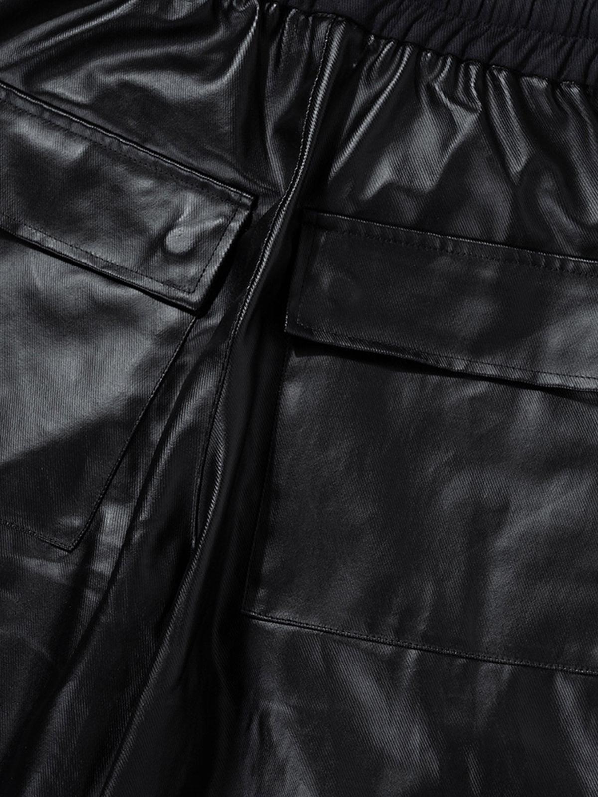 RO-Style Multi-Pocket matte coated overalls