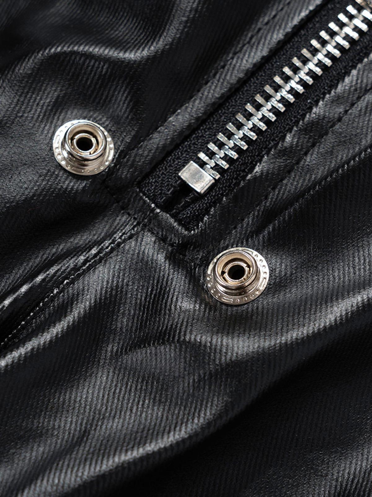 RO-Style Multi-Pocket matte coated overalls