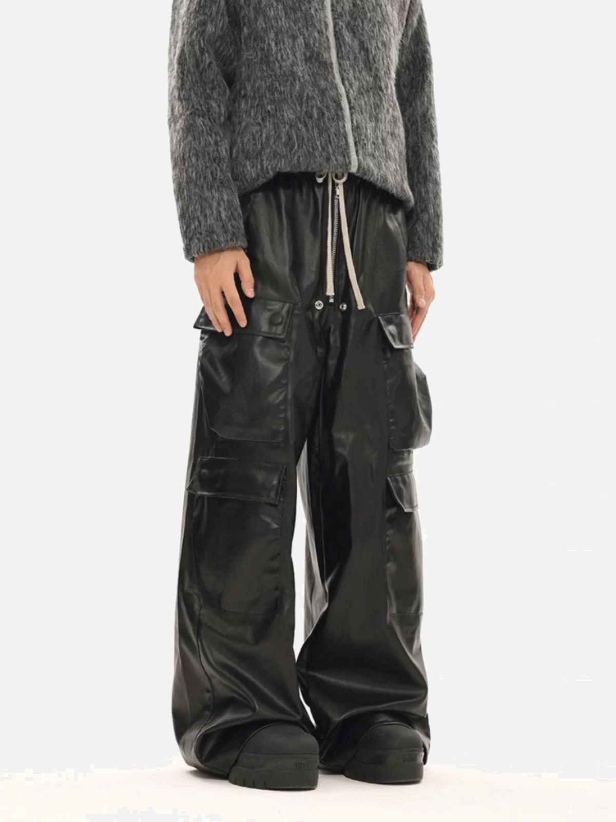 RO-Style Multi-Pocket matte coated overalls