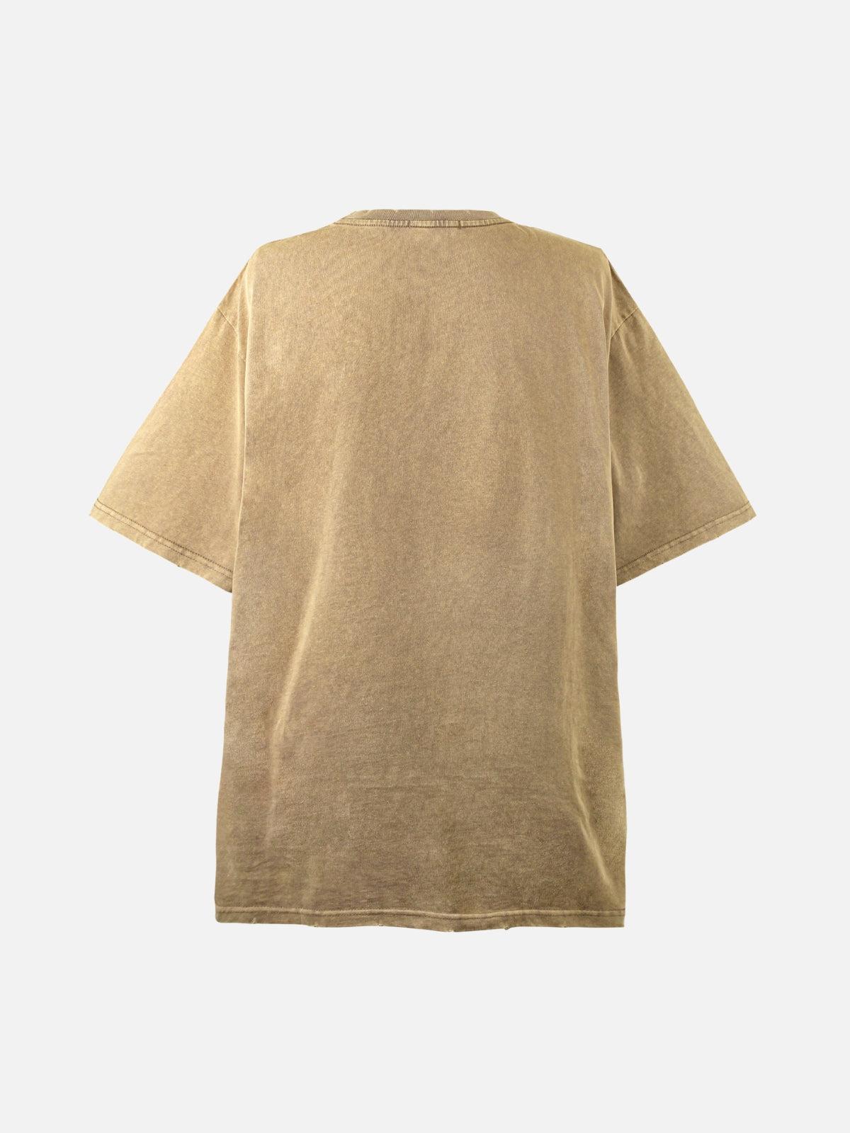 Scripted Spider Vintage Text Tee