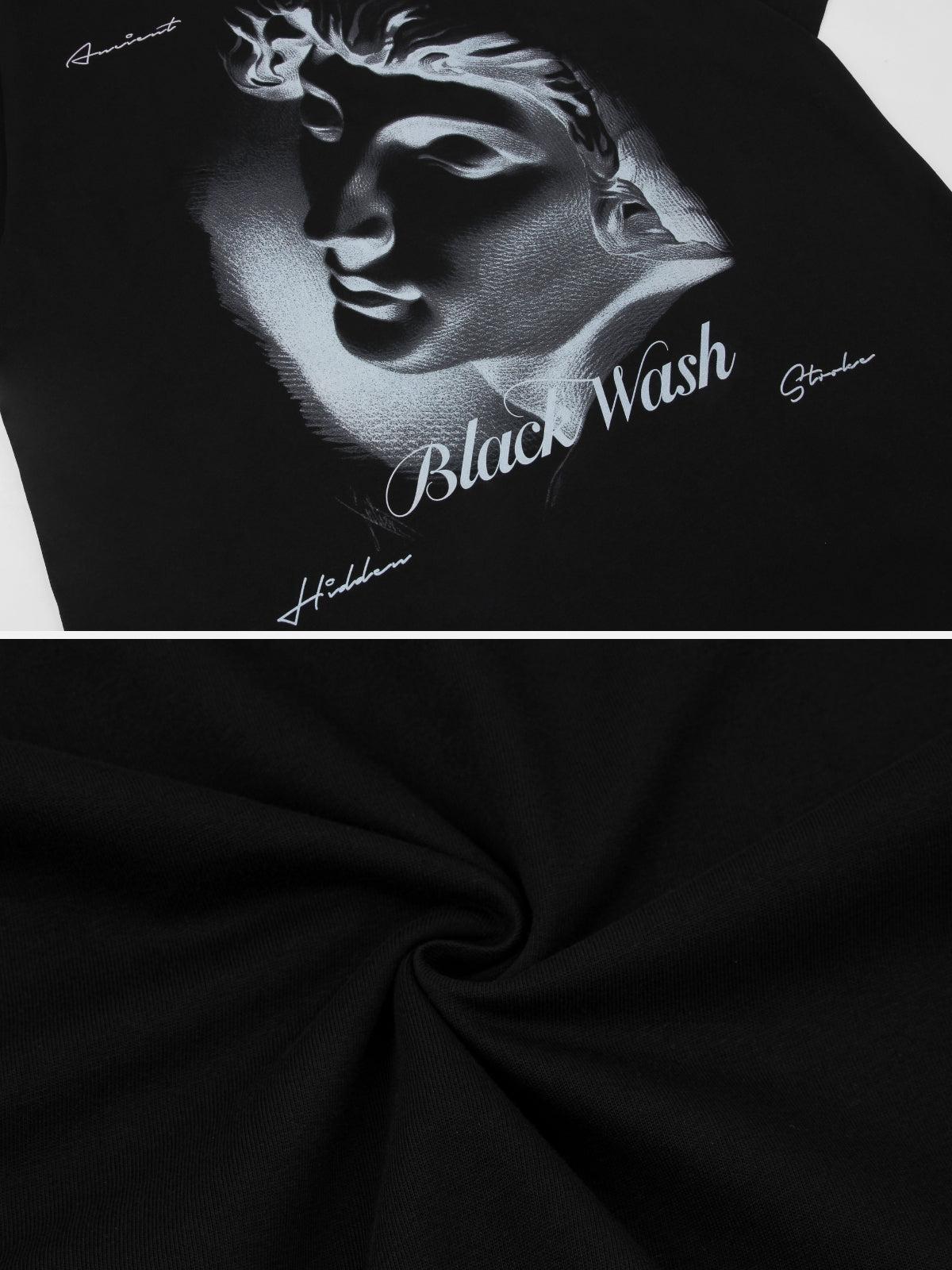 Sculpture Whisper Monochrome Art Tee