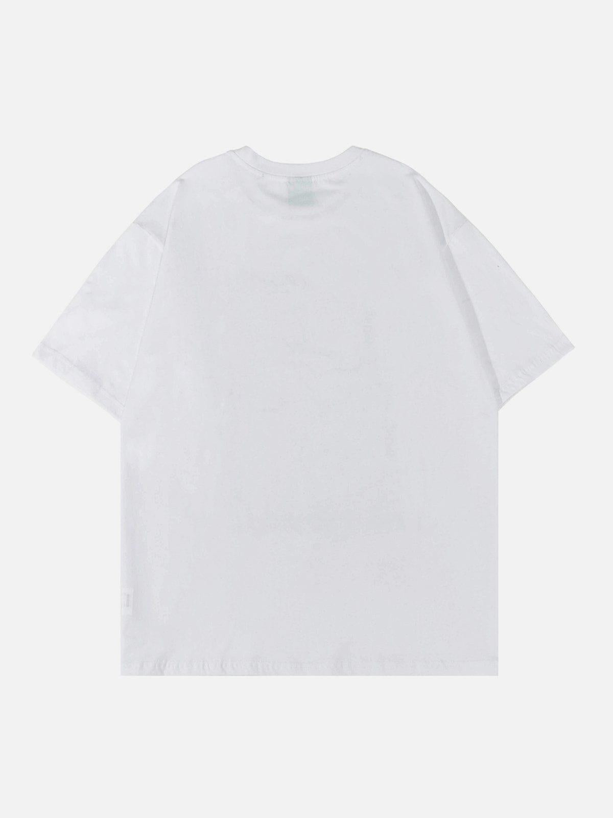 Shadow Print Tee "Don't Count the Day"