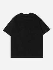 Shadow Print Tee "Don't Count the Day"
