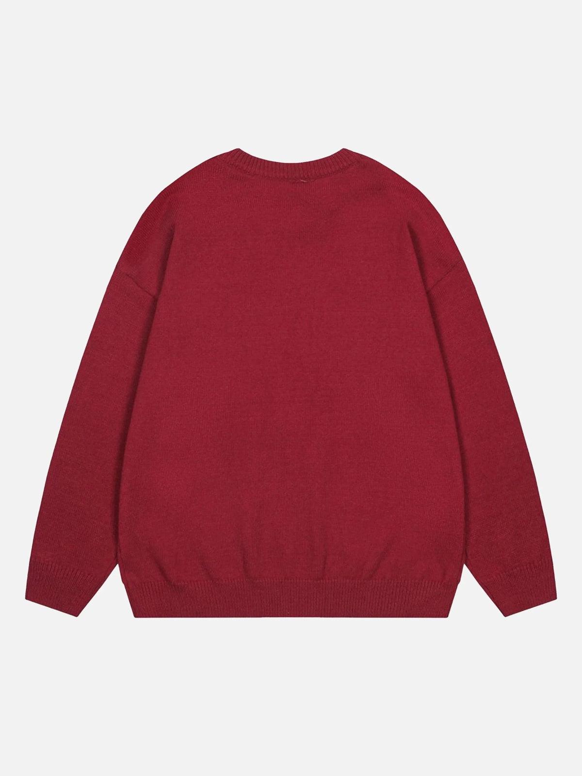 Sika Deer Crew Neck Sweater
